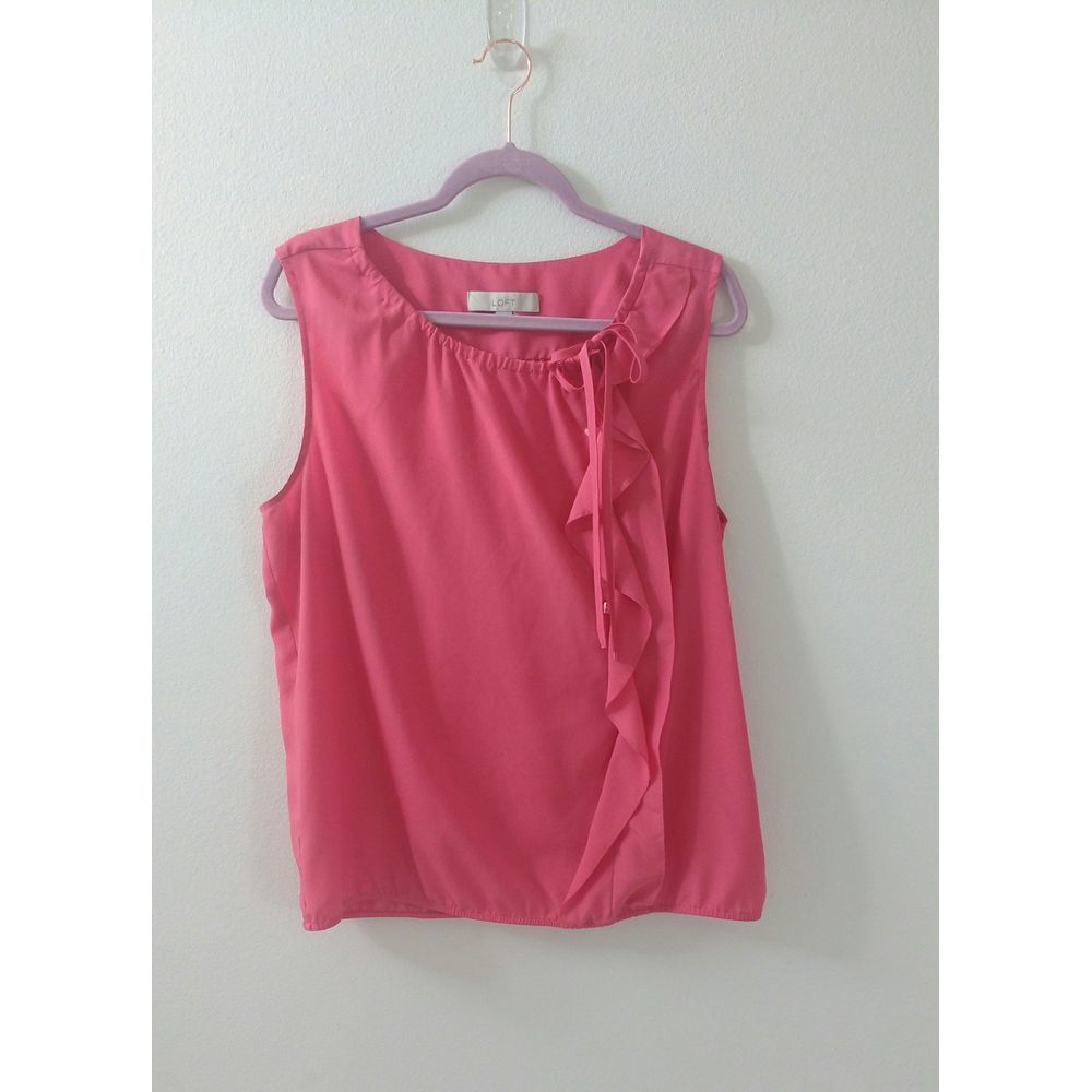 Elegant Pink Sleeveless Top